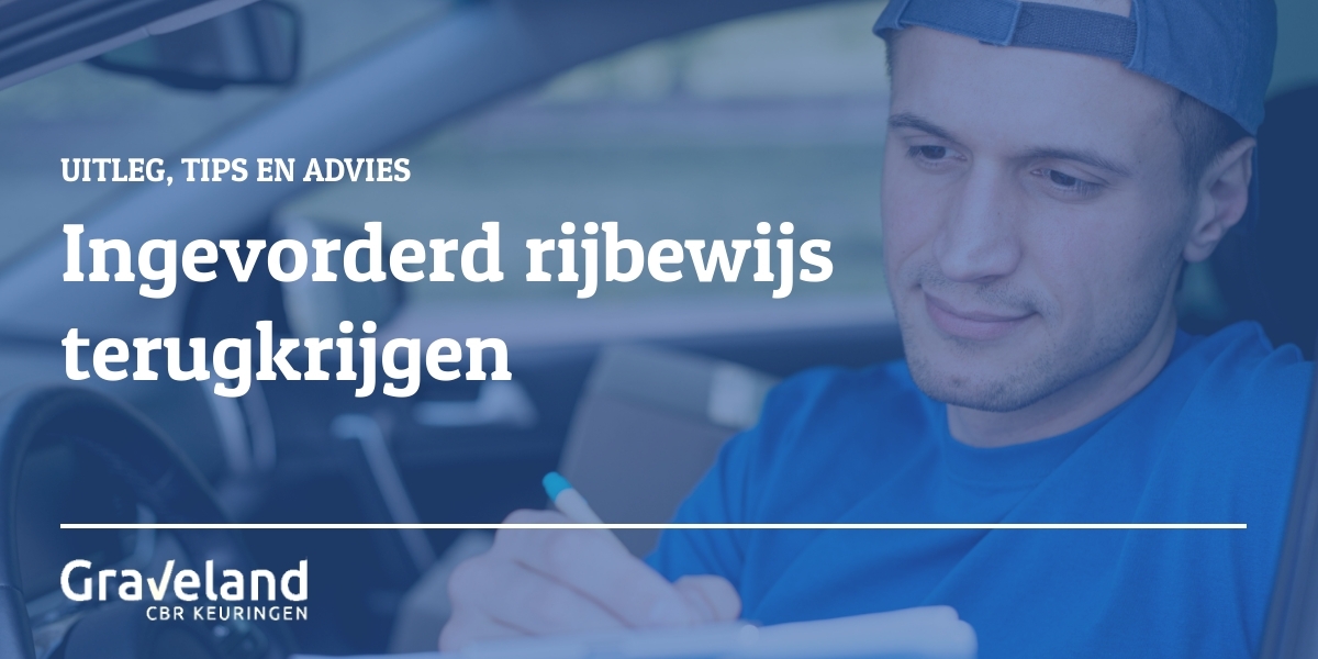 ingevorderd rijbewijs terug